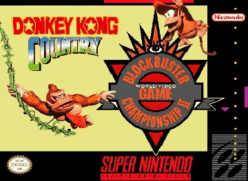Donkey Kong Country - Competition Cartridge (USA) box cover front